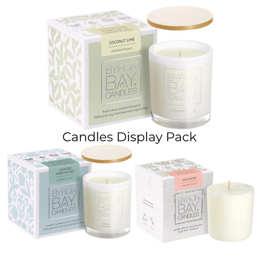 Candles display pack