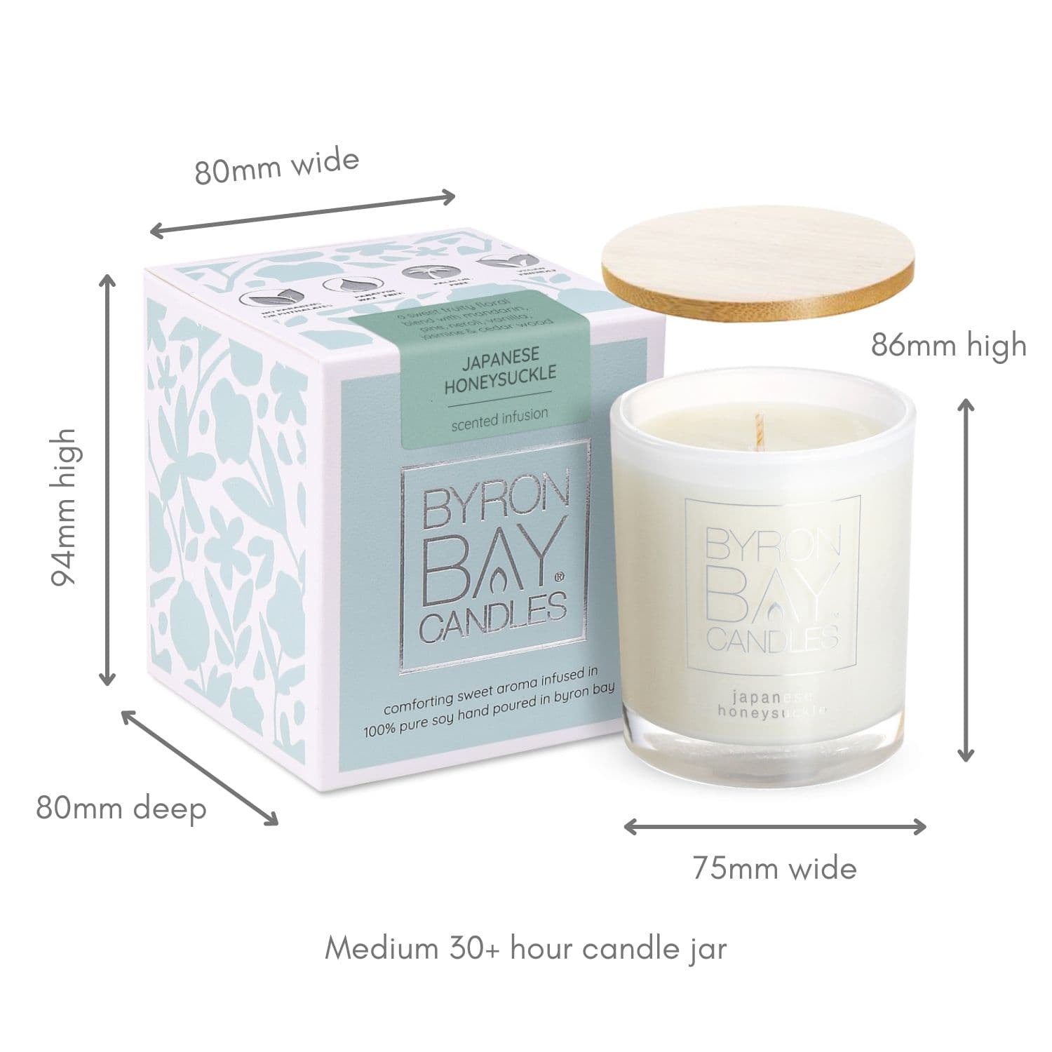 JH 30hr candle measurements